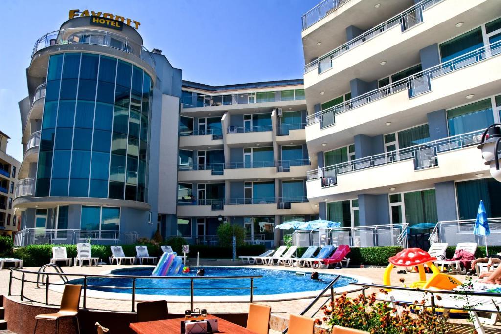 Favorit Aparthotel Sunny Beach Exterior photo